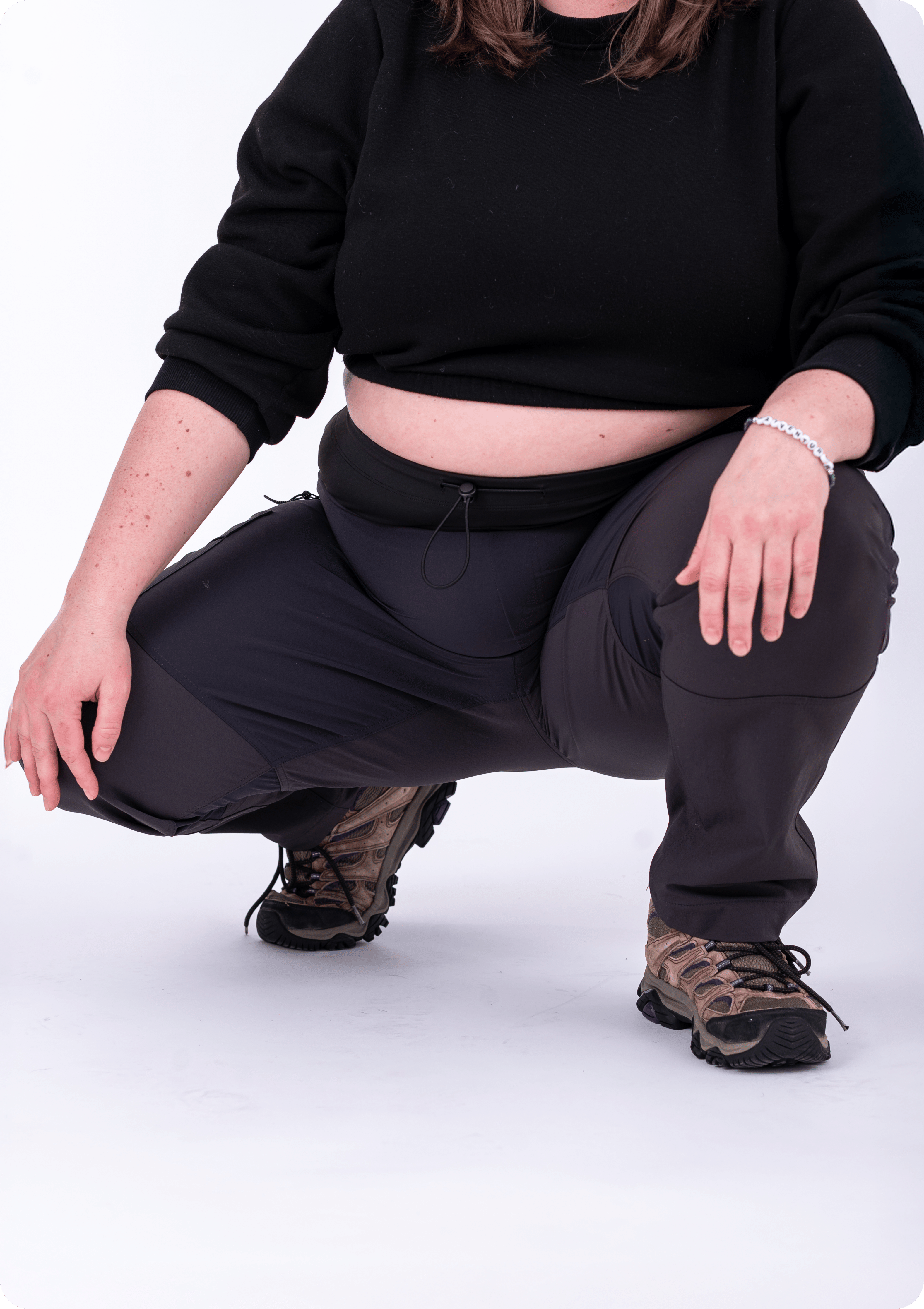 Brecken Pant - Plus Size Hiking & Travel Pants (Outer Cord Waistband)