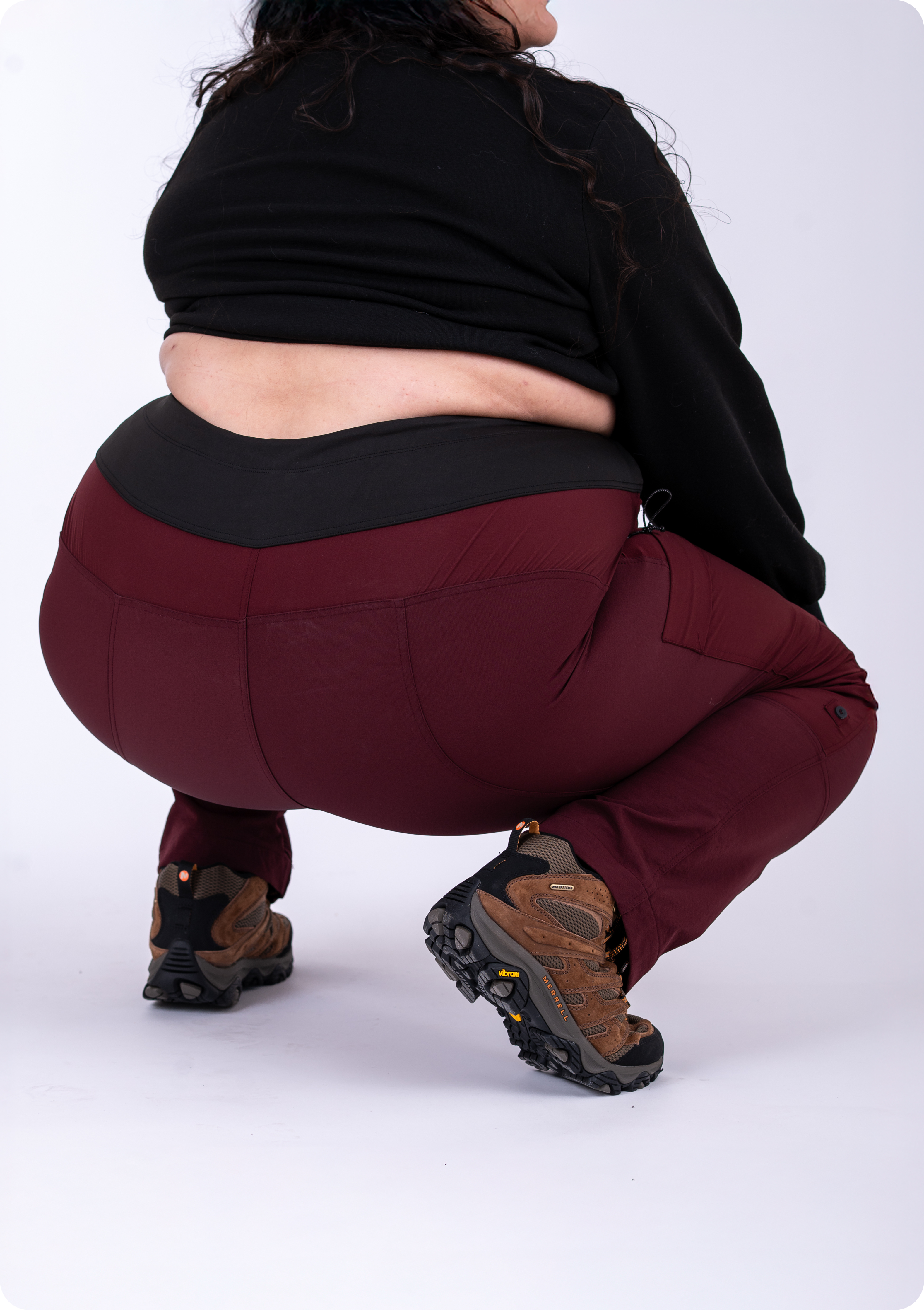 Brecken Pant - Plus Size Hiking & Travel Pants (Outer Cord Waistband)