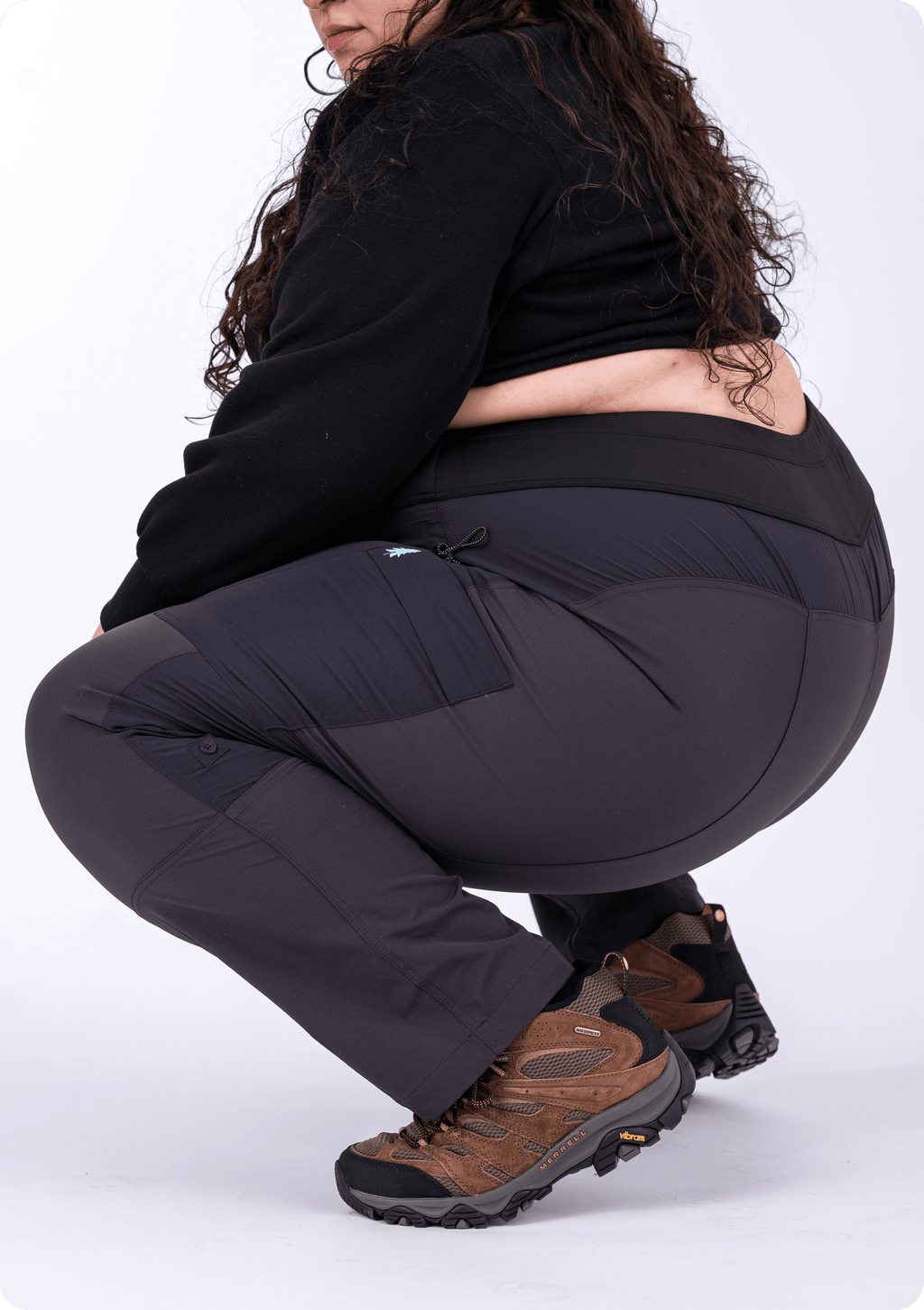 Brecken Pant - Plus Size Hiking & Travel Pants (Outer Cord Waistband)